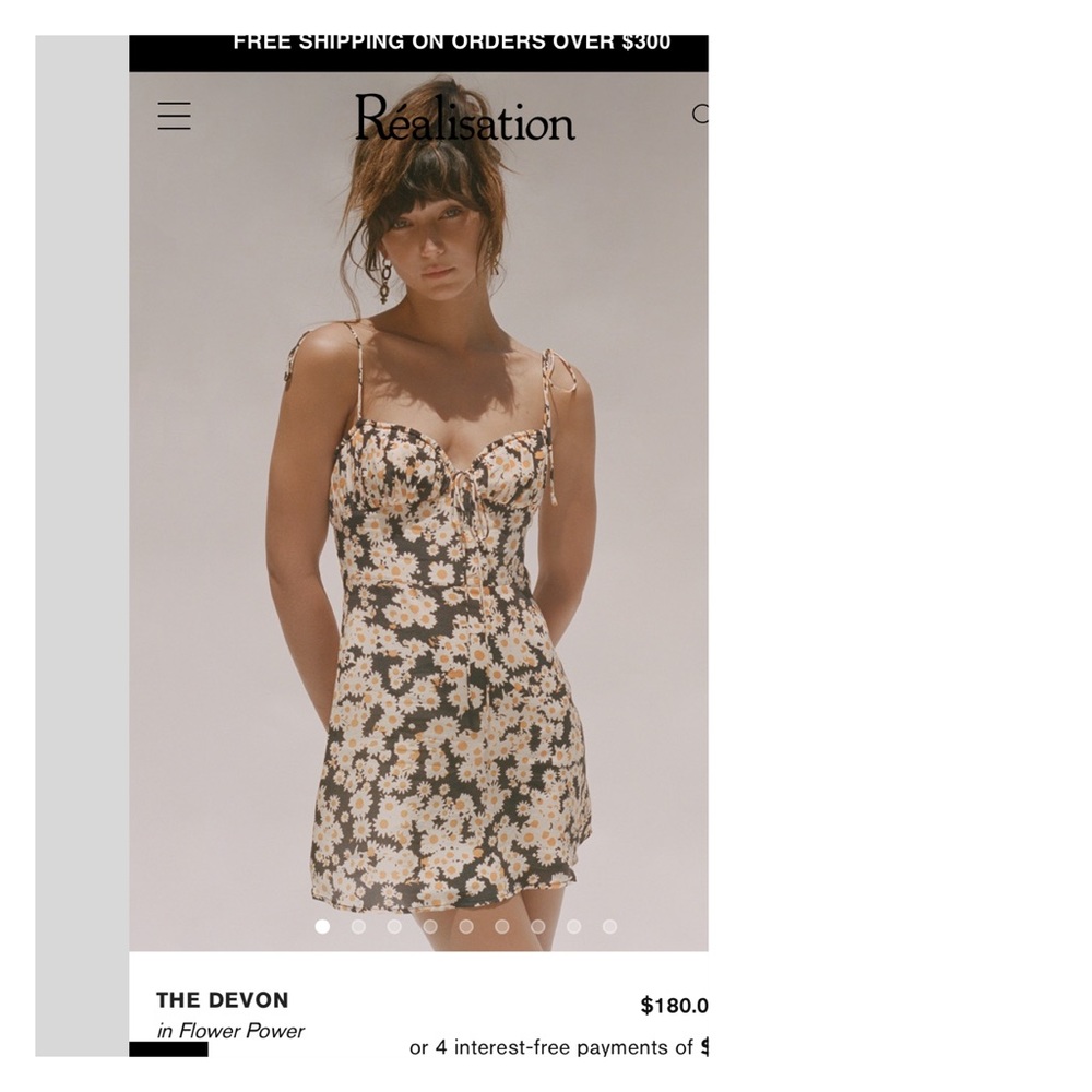 Daisy floral dress